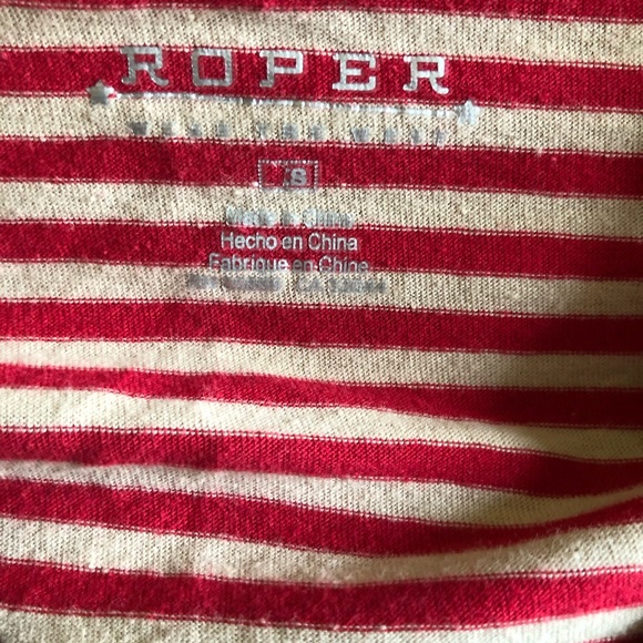 NWOT Roper Small hooded western top - Picture 4 of 4